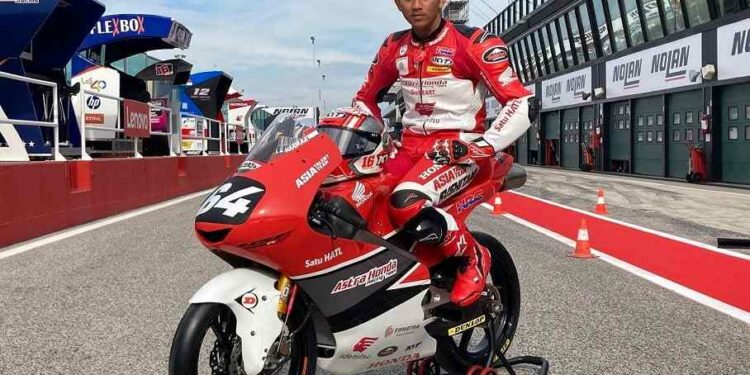 Jelang GP Moto3 Misano, Astra Honda Ajak Masyarakat Dukung Mario Aji