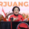 Ketua Umum Partai Demokrasi Indonesia Perjuangan (PDI P) Megawati Soekarnoputri