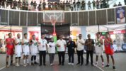 Sekprov Sulbar Muhammad Idris Saat Menghadiri Sekaligus Membuka Acara Turnamen Basket