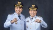 Bupati Luwu Utara Andi Abdullah Rahim dan Wakil Bupati Luwu Utara Jumail Mappile