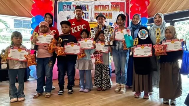 Ajang “Oktober Ceria” KING Event Organizer, Adistya Kamania Raih Juara Lomba Mewarnai