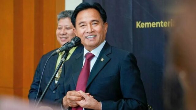 Menteri Koordinator (Menko) Bidang Hukum, HAM, Imigrasi, dan Pemasyarakatan, Prof Yusril Ihza Mahendra