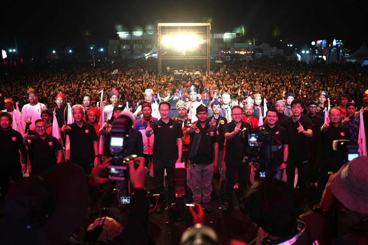 32.373 Bikers Honda Pecahkan Rekor Kebersamaan di Honda Bikers Day 2025