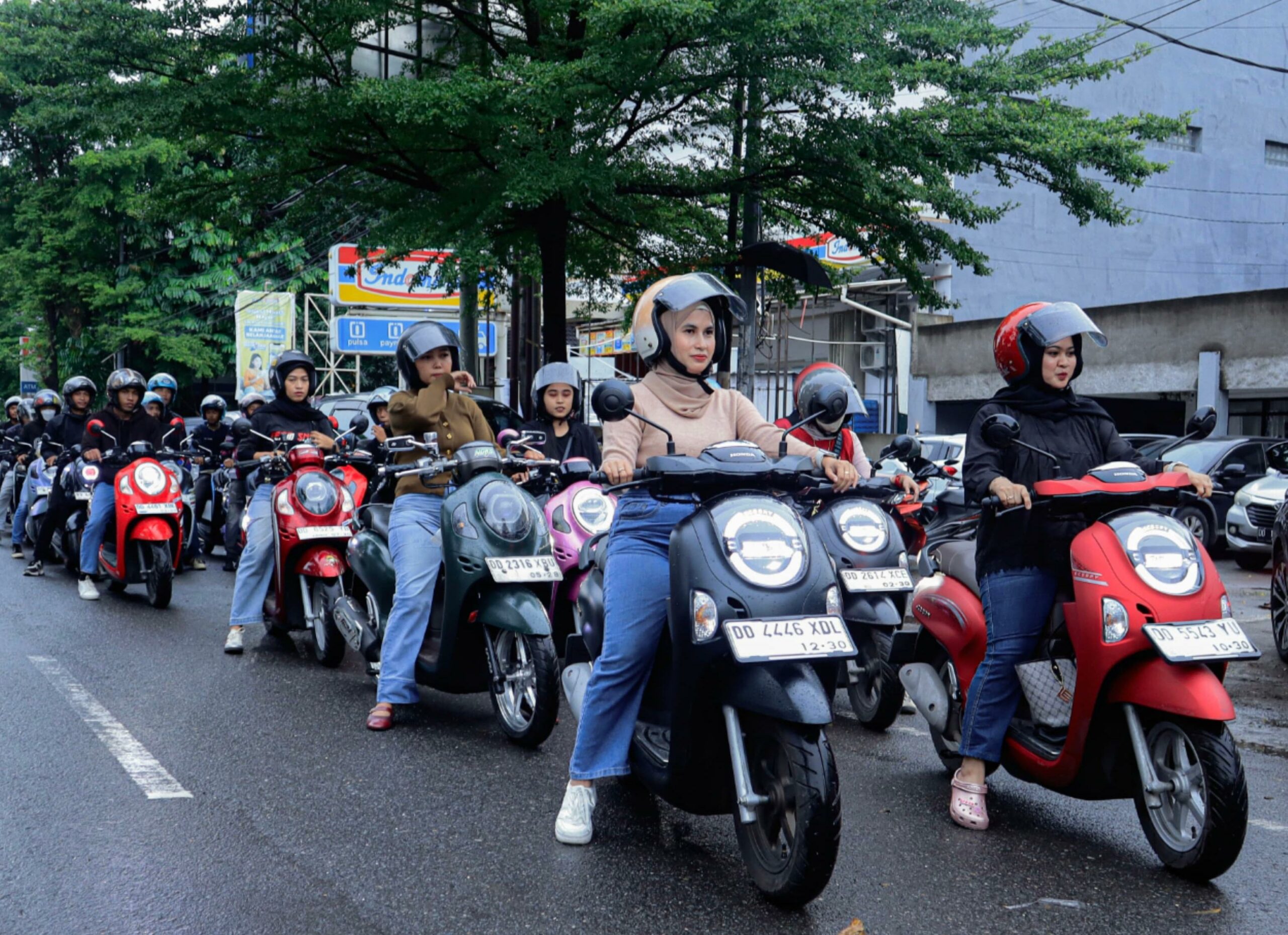 Asmo Sulsel Ajak Pengguna Scoopy Jelajahi Makassar Lewat Scoopy Girls Match & Style