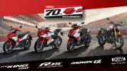 Yamaha Anniversary 70 Tahun, Livery Ikonik Edisi Spesial Resmi Mengaspal